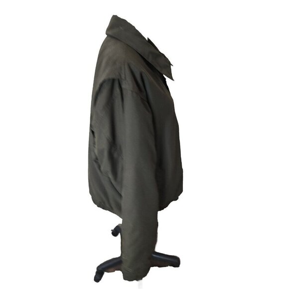 Knightsbridge Green Bomber Style Jacket Zip Front Insulated Men's XL - Picture 3 of 10